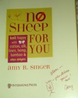 No Sheep For You signing