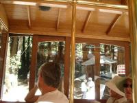 San Francisco trolleybus at Kings Mountain