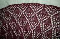 Constance shawl in sportweight baby alpaca