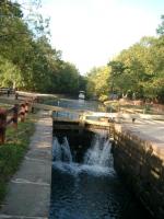 Canal barge at Great Falls