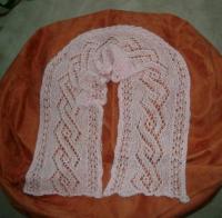 Marnie’s Scarf in pure angora