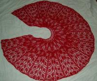 Marguerite’s Ann Arbor shawl in cashmere fingering weight