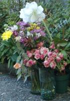 flowers from four friends