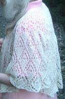 Constance shawl, back