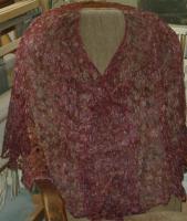 Michelle\'s Sea Silk shawl