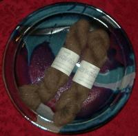 Mel and Kris\'s pottery, Elizabeth\'s cria spun up