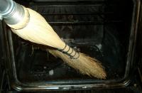 time for self-cleaning feature to be turned on